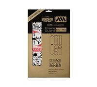 All Mountain Style AMS High Impact Frame Guard Extra - Protects your bike from scratches and dings, Stranger Things UpsideDown Black
