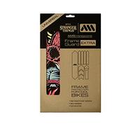 All Mountain Style AMS High Impact Frame Guard Extra - Protects Your Bike from Scratches and dings, Stranger Things Demogorgon Black