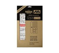 All Mountain Style AMS High Impact Frame Guard Extra - Protects your bike from scratches and dings, Stranger Things Lights Black