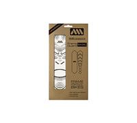 All Mountain Style AMSFG1CLAP Honeycomb High Impact Frame Guard Basic - Protects your bike from scratches and dings, Clear/Ape One Size AMSFG1CLAP