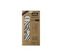 All Mountain Style AMSFG1CLZB Honeycomb High Impact Frame Guard Basic - Protects your bike from scratches and dings, Clear/Zebra, One Size AMSFG1CLZB