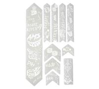 All Mountain Style Hell Gang Frame Protection One Size White
