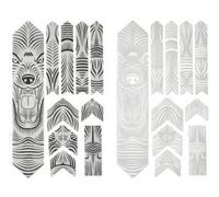 All Mountain Style Honeycomb Frame Guard Extra Frame Protection Kit Wolf