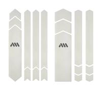 All Mountain Style Honeycomb Full Frame Guard Stickers One Size Clear Silver