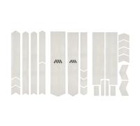 All Mountain Style AMS High Impact Frame Guard Total - Protects your bike from scratches and dings, Clear/Silver