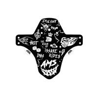 All Mountain Style Mudguard Mountain Bike MTB | Protects Bike, Fork and Cyclist from Splashes, Mud, Dirt and Stones | Universal Size