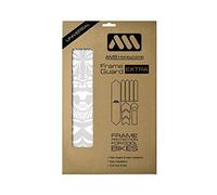 All Mountain Style Frame Guard Honeycomb High-Impact XL – Protects Bike from Scratches – White/Maori