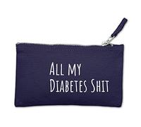 All My Diabetes myDili Diabetes Accessory Bag Dark Blue