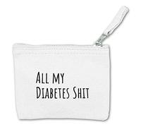 All My Diabetes myDili Diabetes Utensil Bag - White