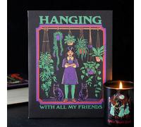 All My Friends Canvas Plaque By Steven Rhodes - Retro 19X25Cm Wall Art