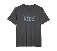 All My Kids Have Paws - Proud Pet Parent Gift T-Shirt, Men's Big and Tall, Dark Heather Grey, 5X Tall