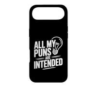 All My Puns Are Intended Pun Lover Humor Case for iPhone Air