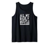 All My Role Models Went to Prison Bible Heroes Tank Top