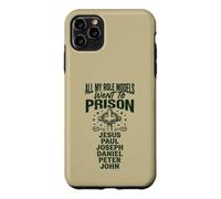 All My Role Models Went To Prison Christianity Jesus Bible Case for iPhone 11 Pro Max