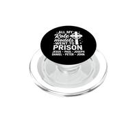 All My Role Models Went To Prison Christianity Jesus Bible PopSockets PopGrip for MagSafe