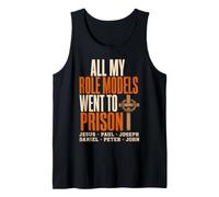 All My Role Models Went to Prison Christians Bible Events Tank Top