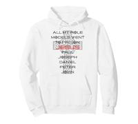 All My Role Models Went To Prison Jesus Christian Quote Pullover Hoodie
