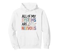 All My Systems Are Nervous Flying Goose Pullover Hoodie
