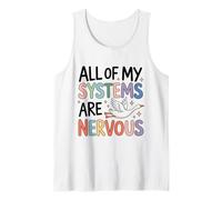 All My Systems are Nervous Flying Goose Tank Top