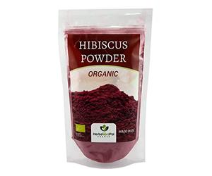 All-Natural Multipurpose Hibiscus Powder - EU Quality Organic Vitamin C and Organic Acids No Additives or Preservatives 250G