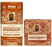 All Natural Soap Bar & Deodorant Bundle for Men, by Dr. Squatch - Drunk'n Pumpkin