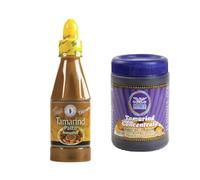 All Natural Tamarind Paste 250 g from Thailand and Tamarind Paste Heera 200 g