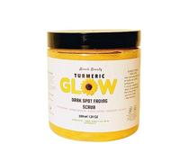 All-Natural Turmeric Glow Scrub for rough & textured skin, Dark Spot Reduction, hyperpigmentation - Gentle Exfoliating Facial Scrub 590ml