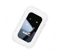 All Network Portable WiFi, 5G/4G Portable WiFi Hotspot with SIM Card Slot, Pocket Internet Hotspot Up To 10 Devices, Stable Internet Speed, High Compatibility (White)