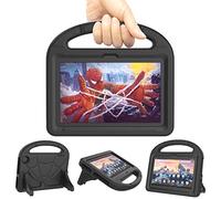 All New 7in Tablet Kids Case for 12th Gen, 2022 Released Models, Not work for Sony TCL 7 inch Tablets, Mansiruyi Shockproof Kids Friendly Case with Foldable Stand for 2022 Released Tablet -Black