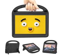 All-New 8 in Tablet case for Kids,Not Suitable for TCL Onn 8" Tablets, Light Weight Shockproof Case with Handle Stand - Black