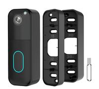 All-New Blink Corner Mount, Adjustable Angle (15/30/45 Degrees) Wedge Mount Kit, Wider Viewing Range (Black) - Blink Doorbell NOT Included