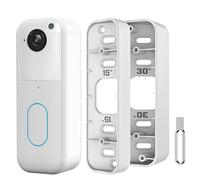 All-New Blink Doorbell Corner Mount, Adjustable Angle (15/30/45 Degrees) Mount Kit for Blink Video Doorbell, Wider Viewing Range Blink Wedge Mount, Blink Doorbell is NOT Included(White)