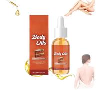 All New Body Drops - Pick Your Favorite Scent,Moisturizing Body Oil,Peach/Cocoa/Vanilla/Pumpkin/Coconut 5 Scents,Natural Ingredients,Nourish and Moisturize Skin (Pumpkin, 30ml)