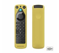 All New, Made for Amazon Remote Cover Case for Alexa Voice Remote Pro (2022 release), Yellow