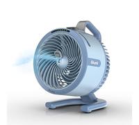 All-New Shark FlexBreeze HydroGo Pro Fan - Powerful, portable fan, indoor & outdoor, dry-touch evaporative mist. Corded & cordless, 5 speeds, extended battery runtime, Sky, FA056BL (2026 Release)