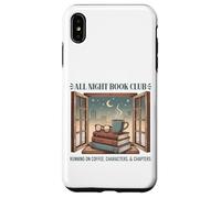 All Night Book Club Running on Coffee, Characters & Chapters Case for iPhone XS Max