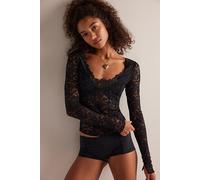 All Night Long Sleeve by Intimately at Free People in Black, Size: XS - female