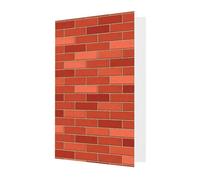 All-Occasion red brick wall texture print Card Birthday Sympathy Christmas Thank You Greeting Cards Envelopes