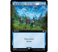 All of History, All at Once (Extended Art) (Surge foil) | Universes Beyond: Doctor Who