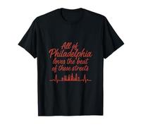 All of Philadelphia Loves the Beat Graffiti Pride T-Shirt
