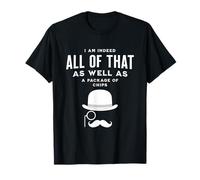 All of That Bag Chips Funny 1990s Nostalgia Saying British T-Shirt