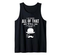 All of That Bag Chips Funny 1990s Nostalgia Saying British Tank Top