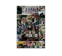 All of Us Are DeadPosters for Bedroom Aesthetic Poster Decorative Painting Canvas Wall Art Living Room Posters Bedroom Painting Wall Art DecorUnframe-style12x18inch(30x45cm)