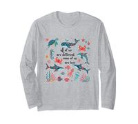 All-of-Us are Different None of Us are Less Inclusion Autism Long Sleeve T-Shirt
