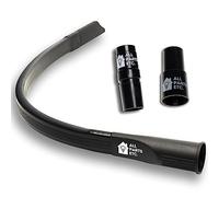All Parts ETC. Flexible Crevice Cleaning Tool Vacuum Attachment, 1.25” Extra Long Crevice Tool Under Refrigerator & Furniture for Bissell Nutone Electrolux Beam & Central Vacs (Flexible Crevice Tool)