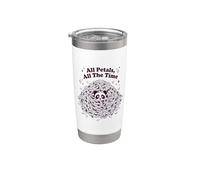 All Petals All The Time Panda Cherry Spring Stainless Steel Insulated Tumbler