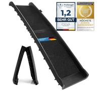 all Pets United® Folding dog & cat ramp steps Ramp entry aid for car boot Pet steps 156 x 40 cm for large & small animals