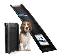 all Pets United® Folding dog & cat ramp steps Ramp entry aid for car boot Pet steps for large & small animals (Ramp)