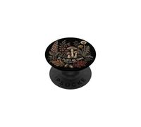 All Plants Are Edible Some Only Once Mushroom Botanical Fall PopSockets Adhesive PopGrip
