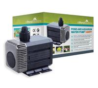 AllPondSolutions Pond Pump 1400 L/H, Fully Submersible - Garden Fish Waterfall Pump 2-4mm Solids Handling.